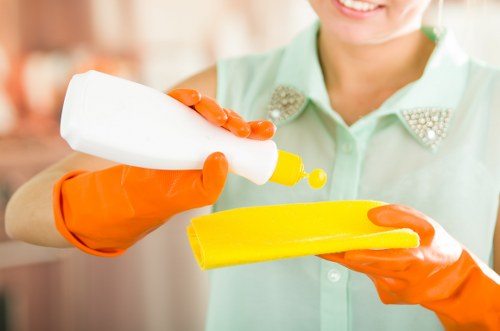 Curtain cleaning service removing dust and allergens from fabric