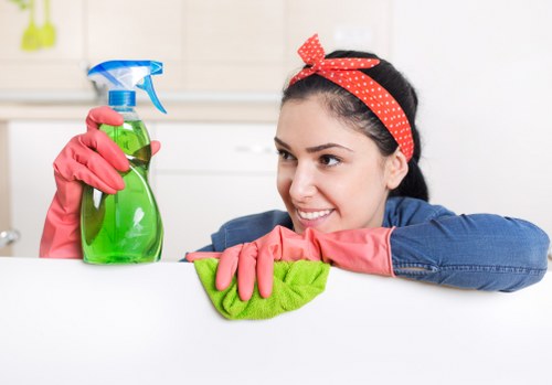 Deep carpet cleaning process in Elmers End