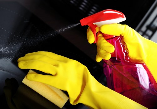 Graphic showing cookie categories for a carpet cleaning service